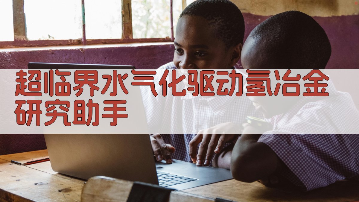 超临界水气化驱动氢冶金研究助手