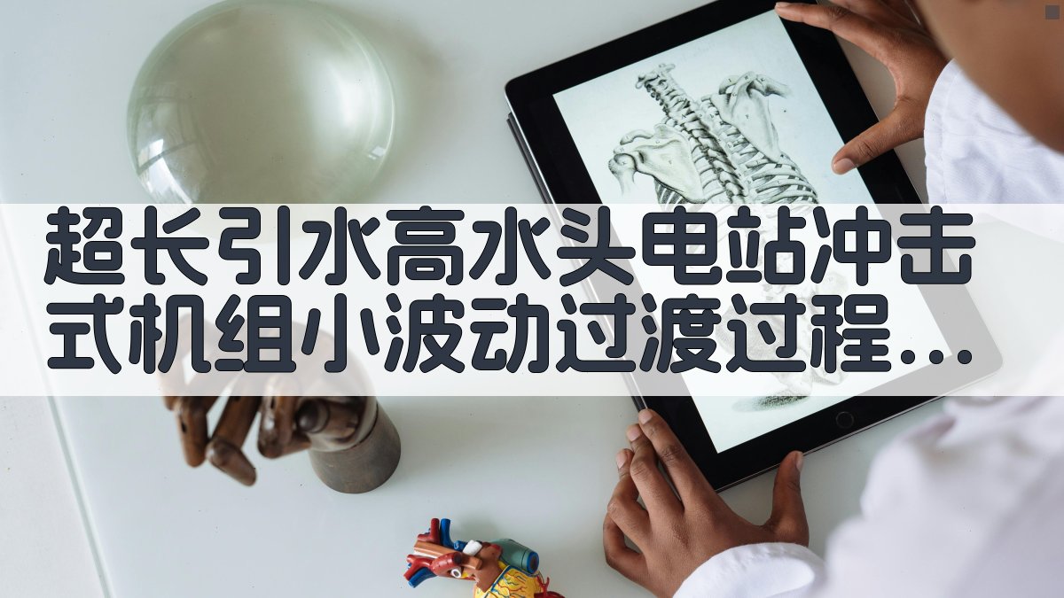 超长引水高水头电站冲击式机组小波动过渡过程分析工具