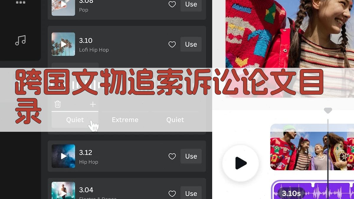 AI一键生成跨国文物追索诉讼论文目录