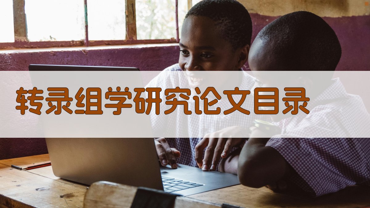 AI转录组学研究论文目录生成器