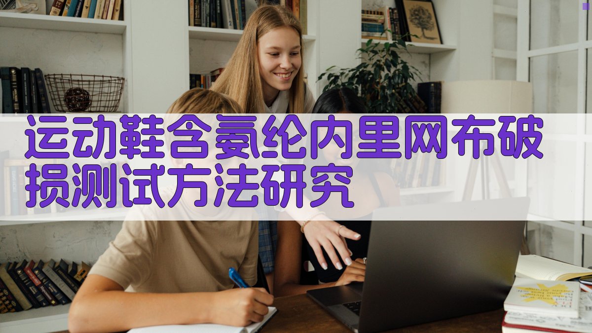 运动鞋含氨纶内里网布破损测试研究助手