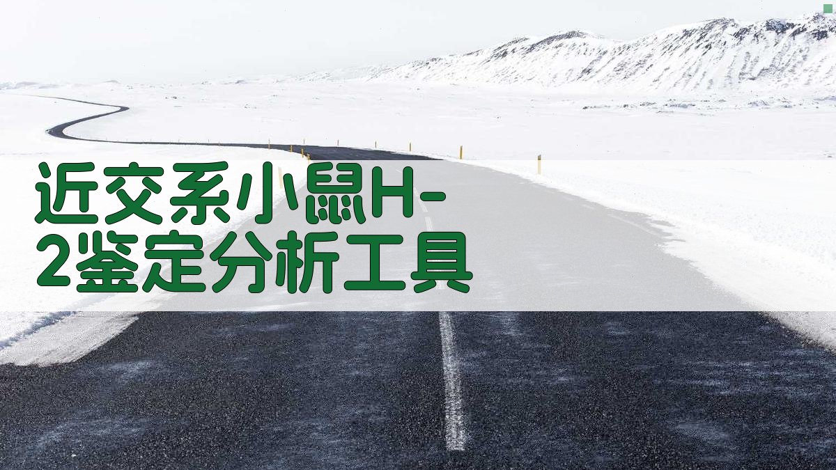 近交系小鼠H-2鉴定分析工具