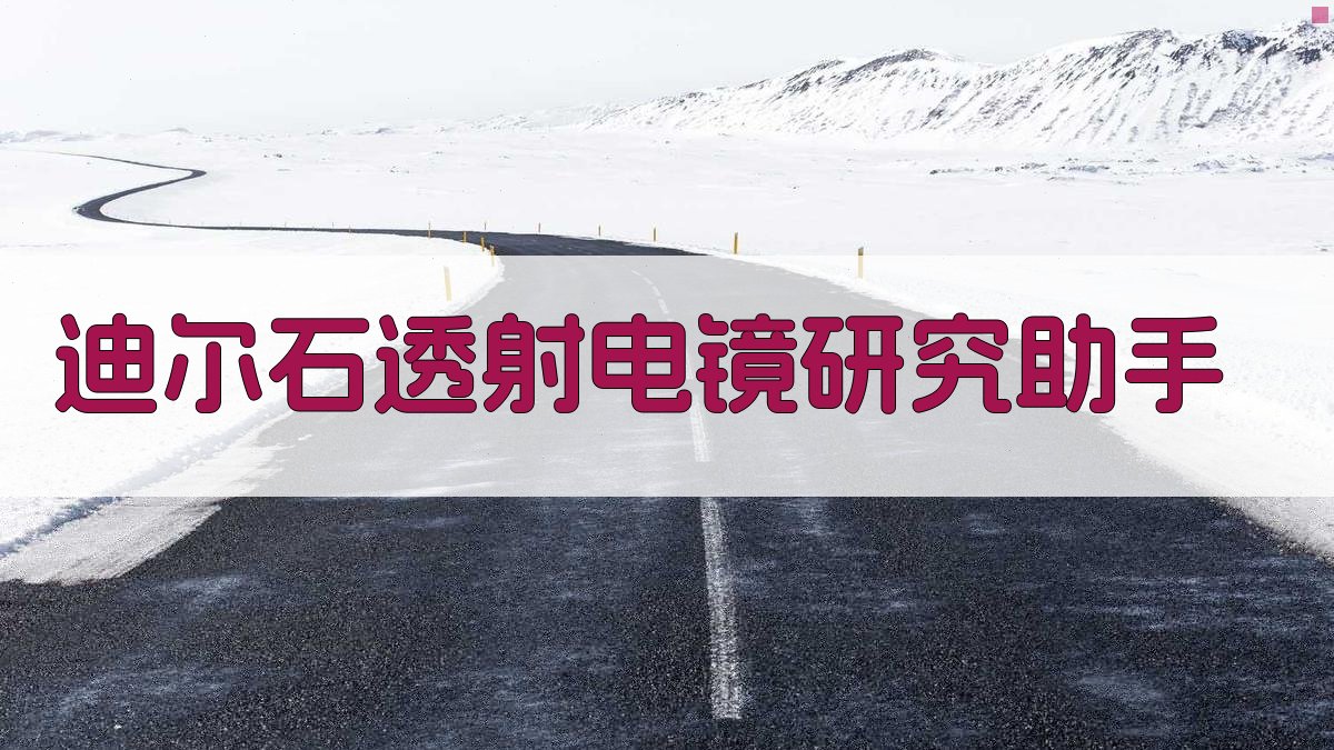 迪尔石透射电镜研究助手