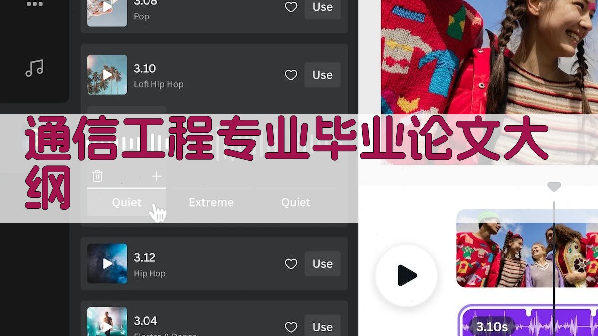 通信工程专业毕业论文大纲