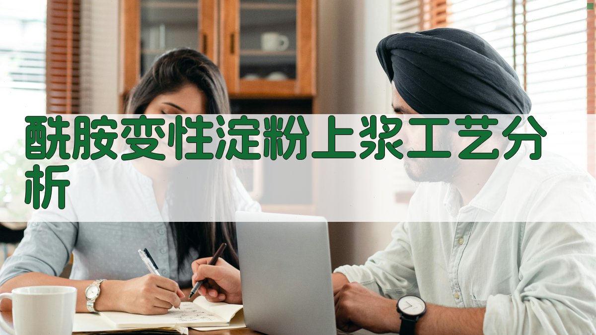 酰胺变性淀粉上浆工艺分析