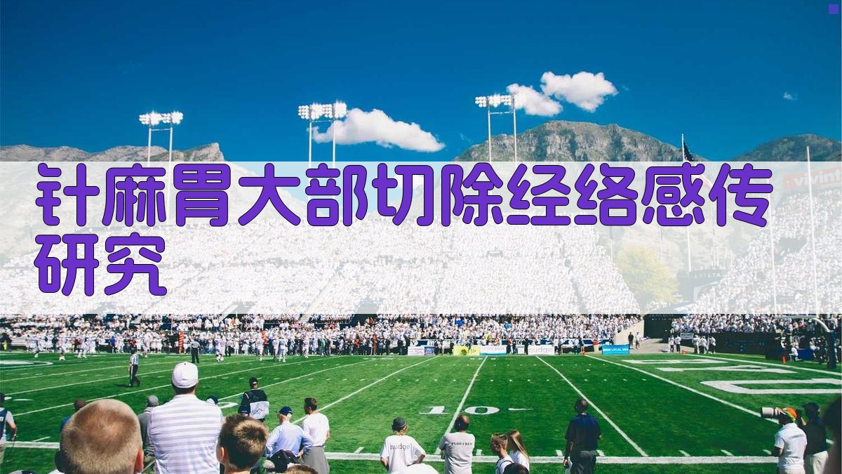 针麻胃大部切除经络感传研究