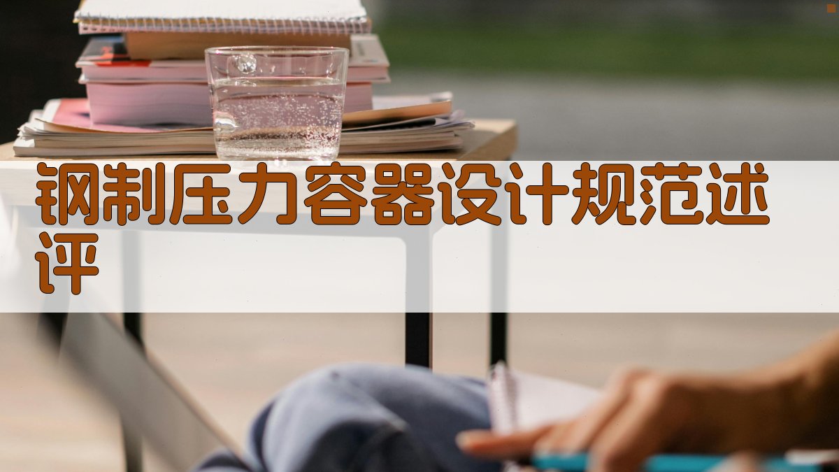 AI钢制压力容器设计规范述评