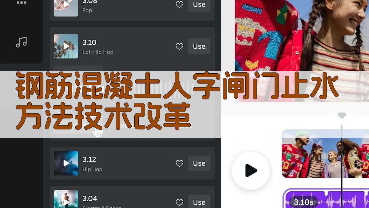 钢筋混凝土人字闸门止水方法技术改革