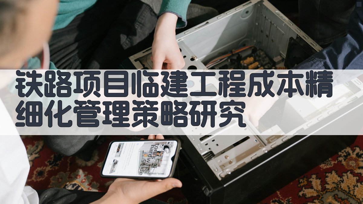 铁路项目临建工程成本精细化管理策略研究