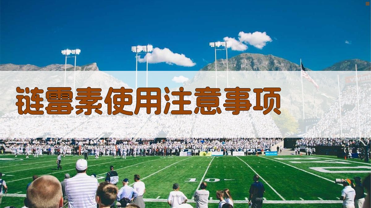 AI链霉素使用注意事项生成