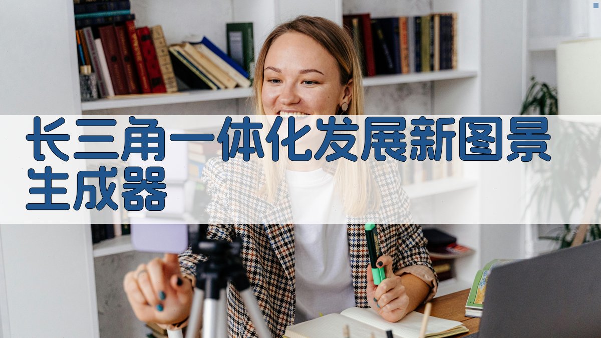 AI一键生成长三角一体化发展新图景