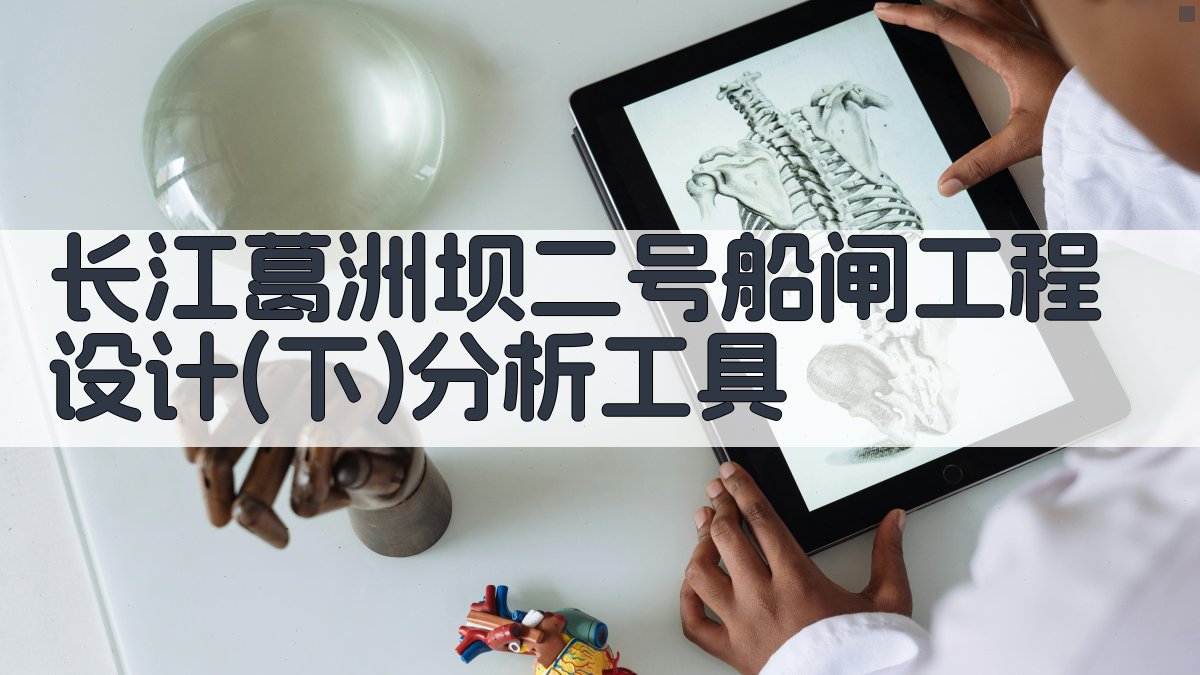 长江葛洲坝二号船闸工程设计(下)分析工具