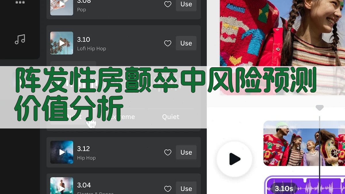 房颤卒中风险预测分析