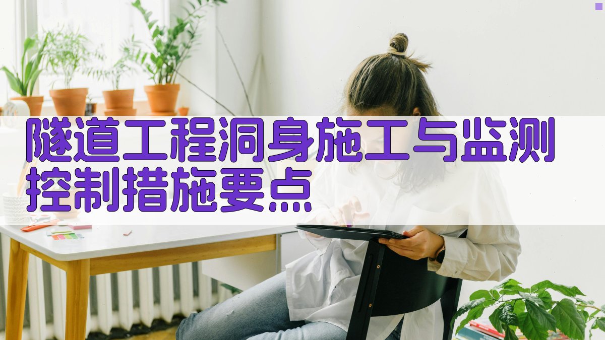 AI隧道工程施工监测