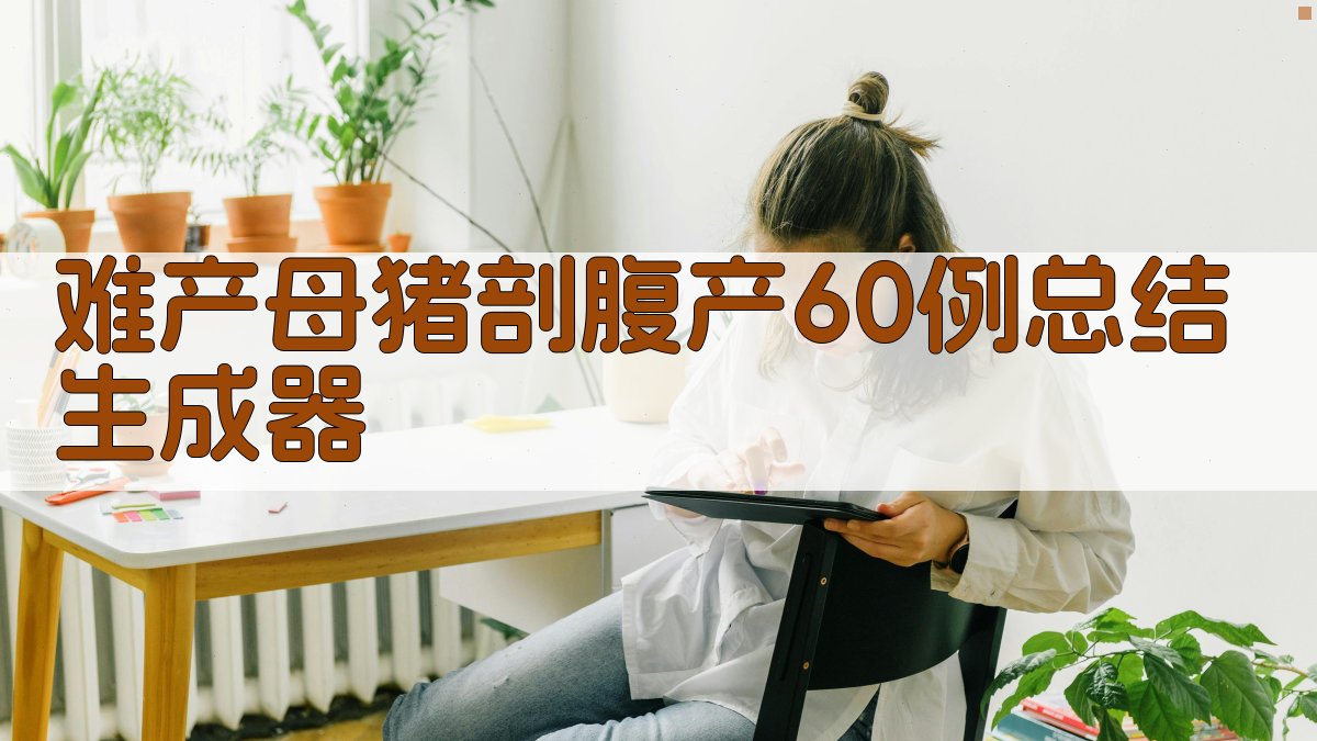 难产母猪剖腹产病例总结