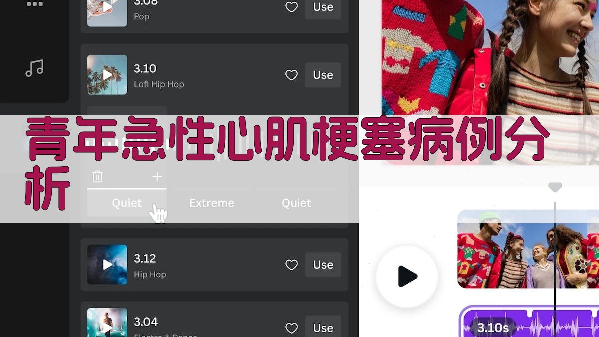 AI青年急性心肌梗塞病例分析