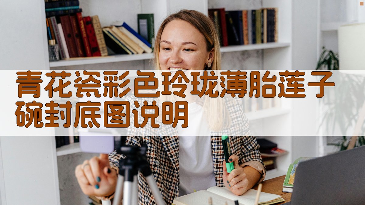 AI一键生成青花瓷彩色玲珑薄胎莲子碗封底图说明