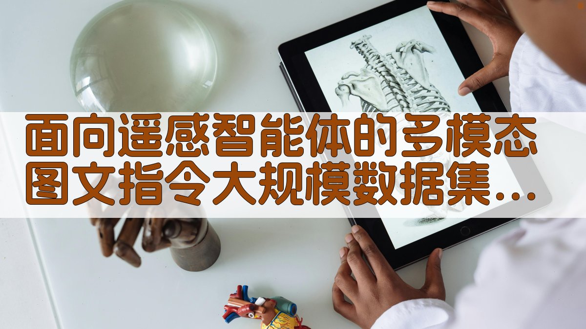 遥感智能体多模态数据集分析