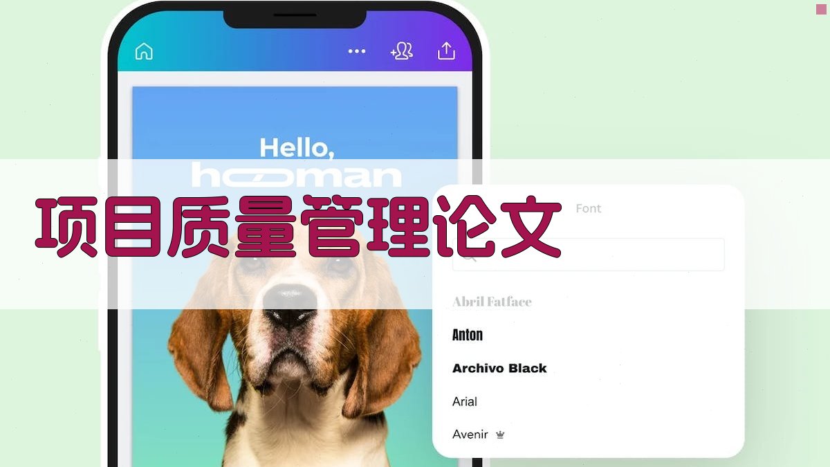 项目质量管理论文目录生成