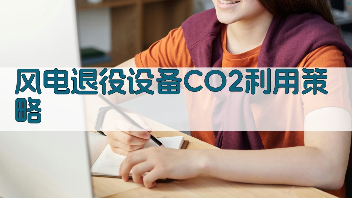 风电退役设备CO2减排利用策略生成器