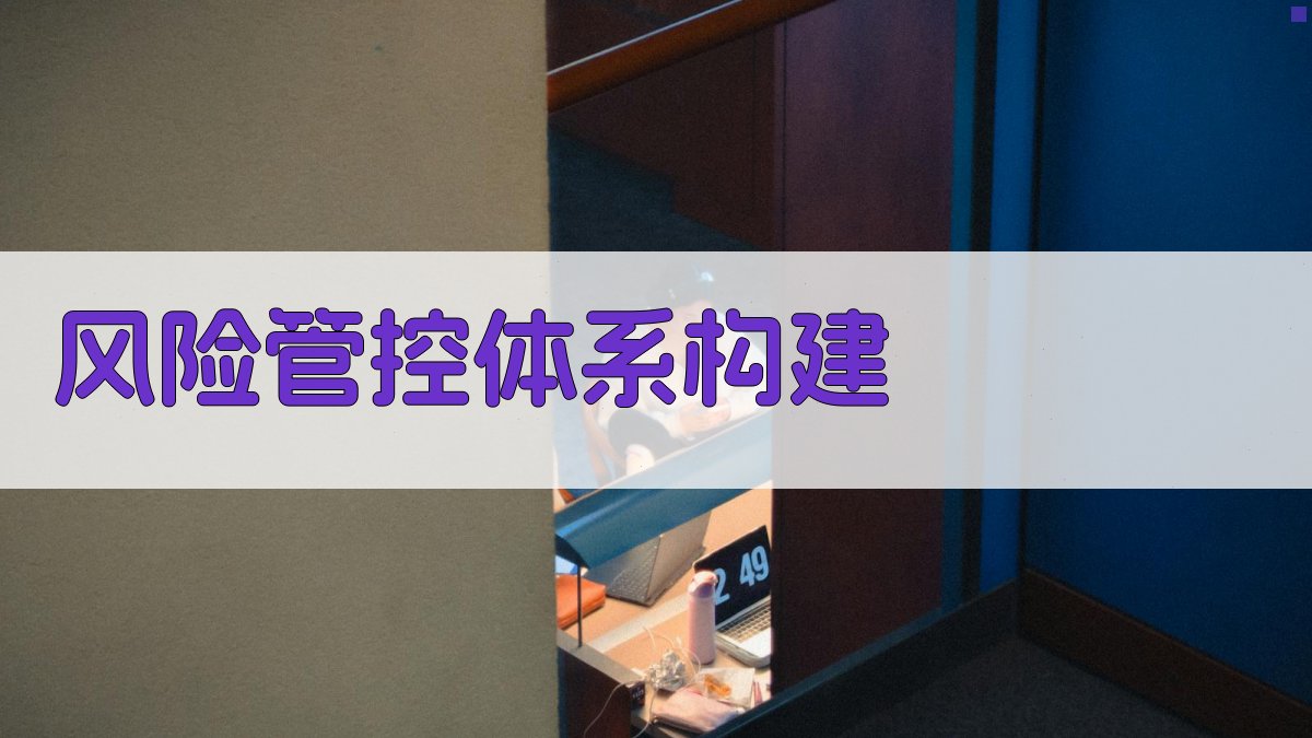 AI智能风险管控体系构建