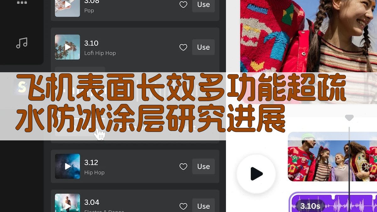 飞机表面长效多功能超疏水防冰涂层研究进展