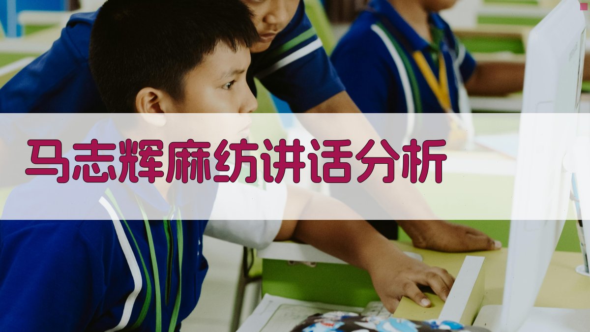 AI深度解析马志辉麻纺行业发展讲话