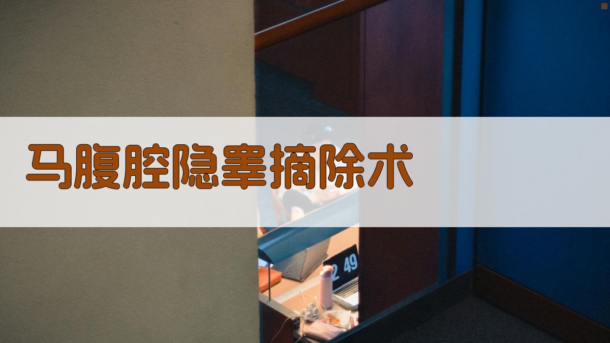 马腹腔隐睾摘除术