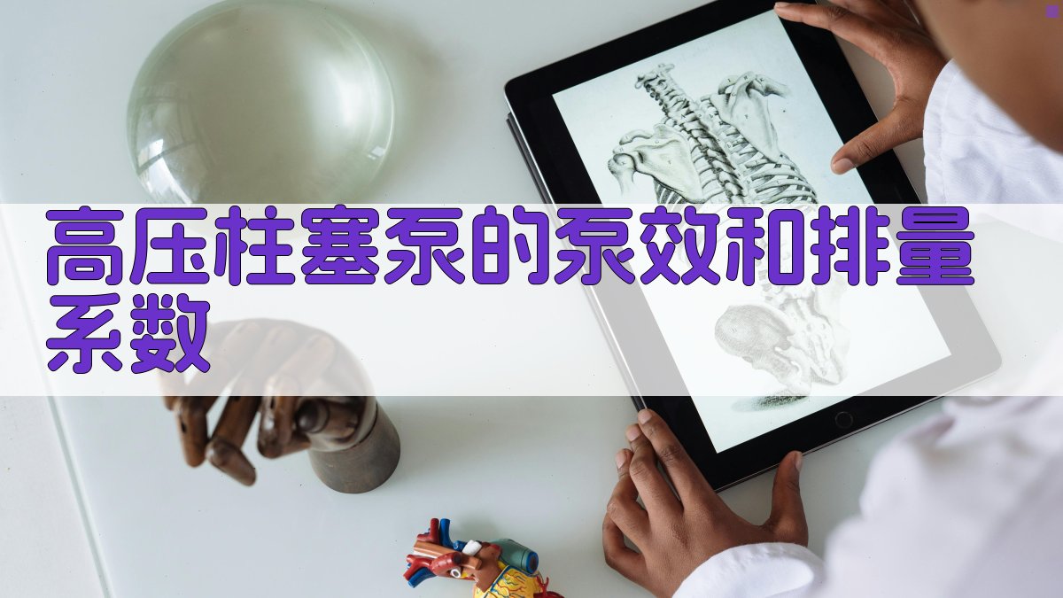 高压柱塞泵的泵效和排量系数