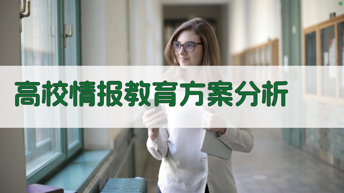 高校情报教育方案分析