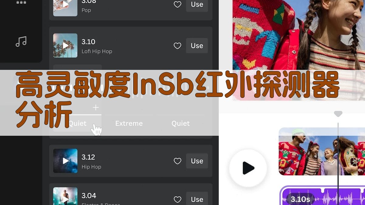 高灵敏度InSb红外探测器分析工具