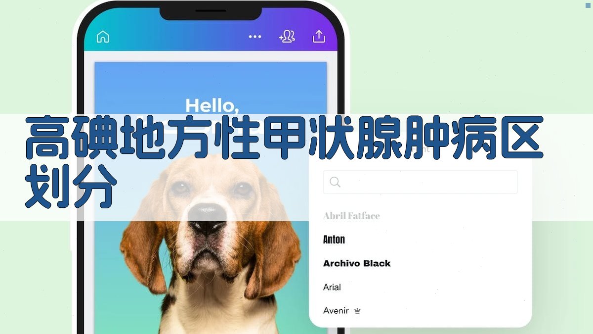 高碘地方性甲状腺肿病区划分