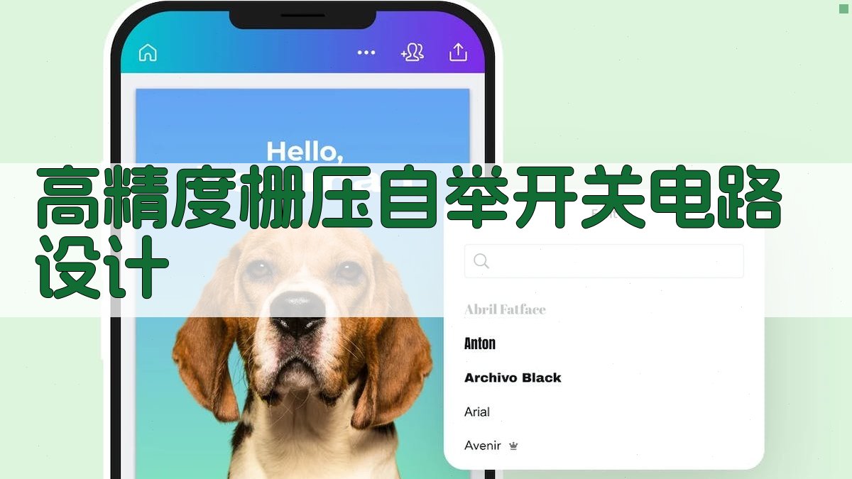 AI高精度栅压自举开关电路设计工具