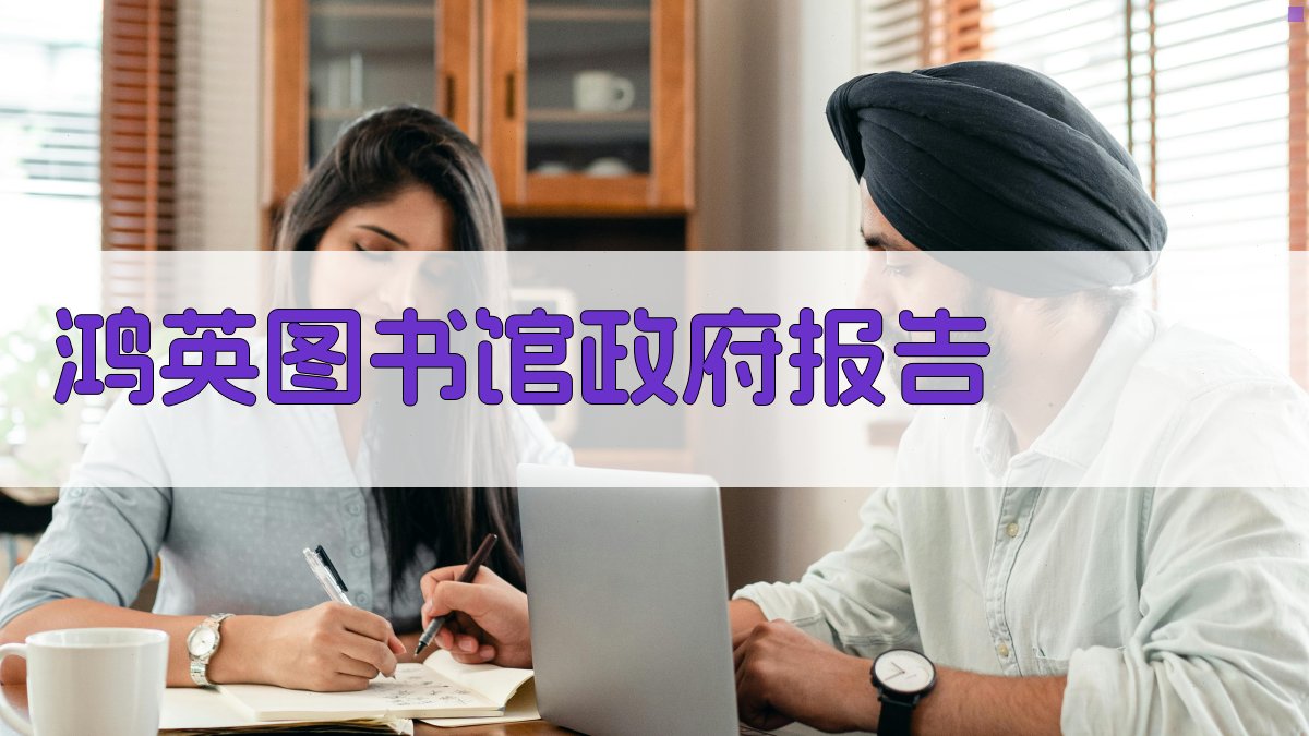 AI一键生成鸿英图书馆政府报告