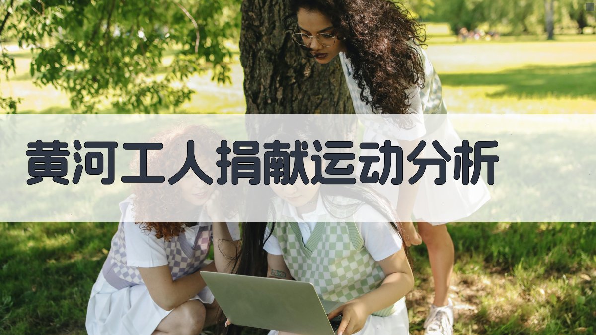 黄河工人捐献运动分析